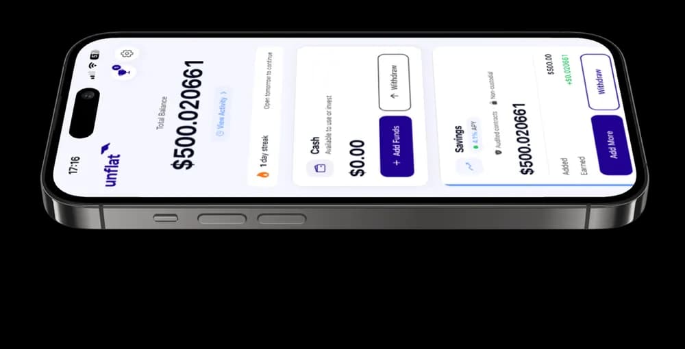 Interfaccia App unflat
